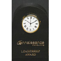 Arch of Titus Black Marble Clock Award